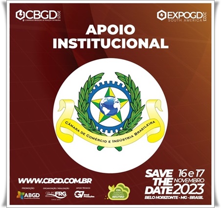 CCIBRA apoia a 8ª edição do Congresso de CBGD – Energias Renováveis – MG — Registro 1